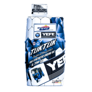 20W-50 engine oil bottle packaging front view