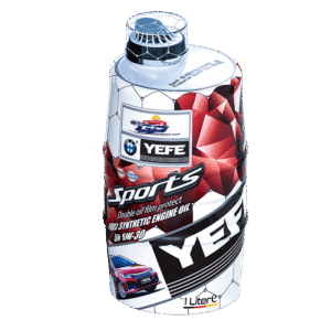 Ester-based SP C3 0W-30 fully synthetic engine oil front view