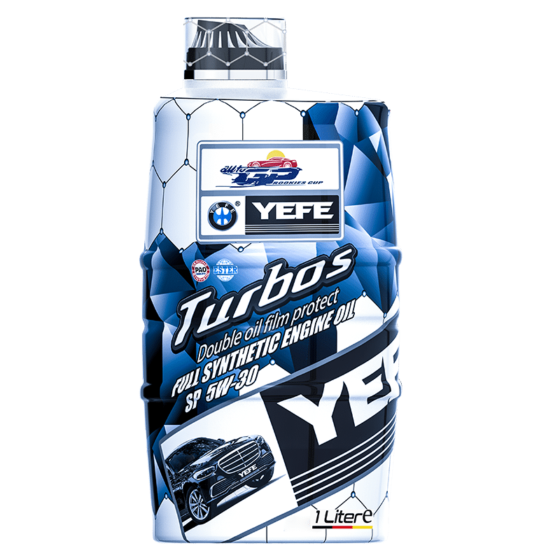 SP C3 5W-30 fully synthetic engine oil front view