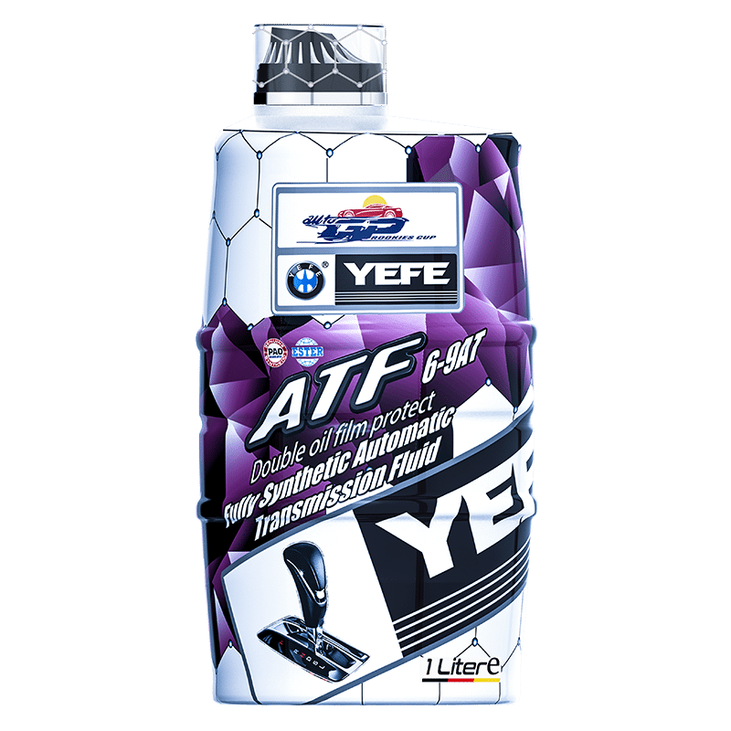 YEFE ATF 6-9AT fully synthetic automatic transmission fluid front view 1 liter