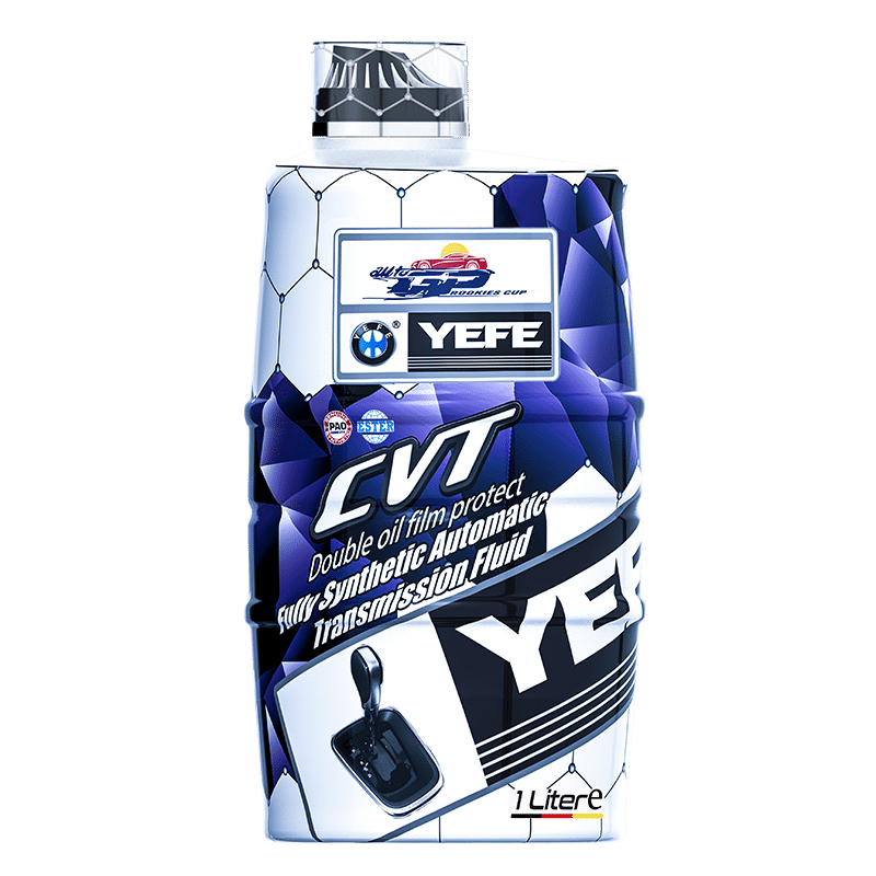 YEFE CVT fully synthetic automatic transmission fluid 1 liter bottle front view