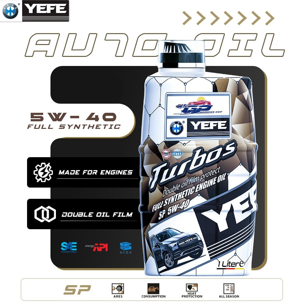 Ester-Based Fully Synthetic SP / A3/B4 0W-40 Engine Oil