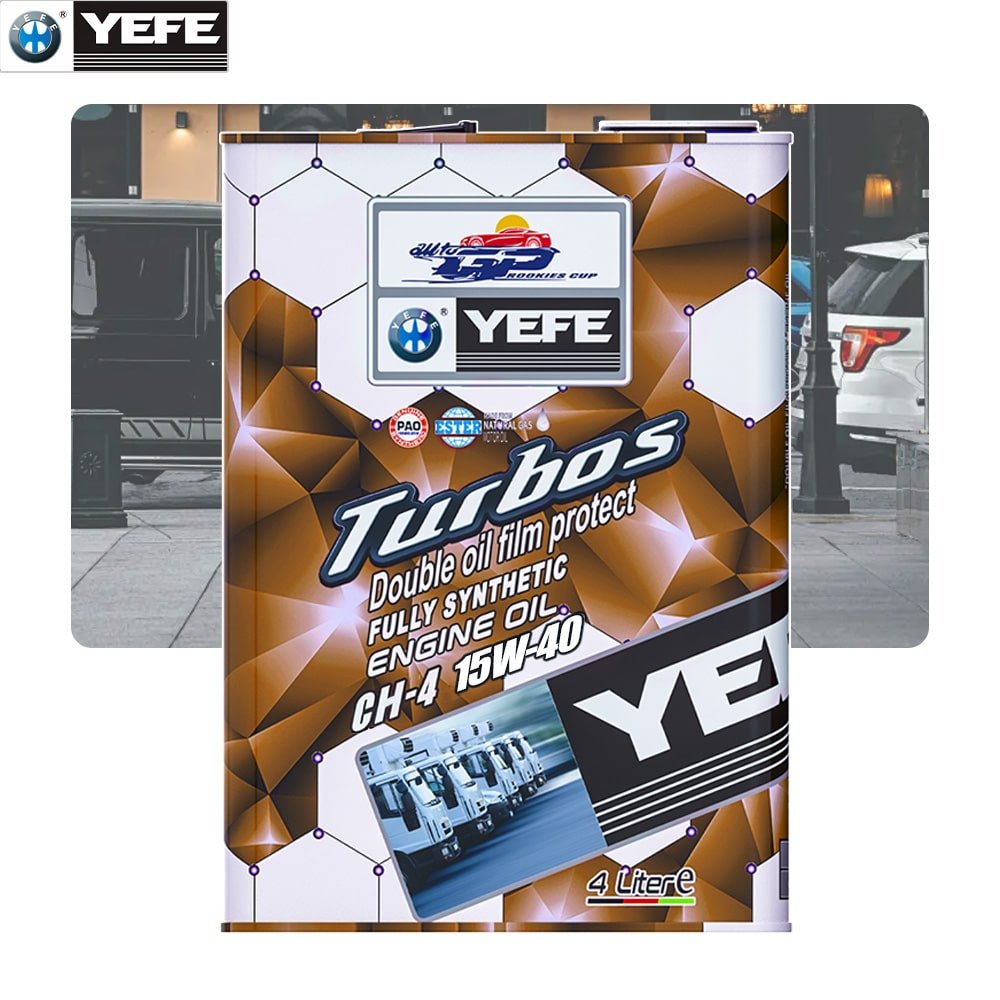 API CH-4 15W-40 Diesel Engine Oil | Heavy Duty Truck Oil | YEFE