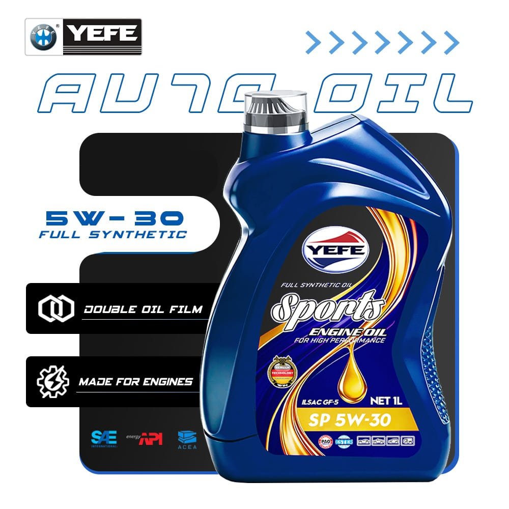 Semi Synthetic API SP 5W-30 Engine Oil