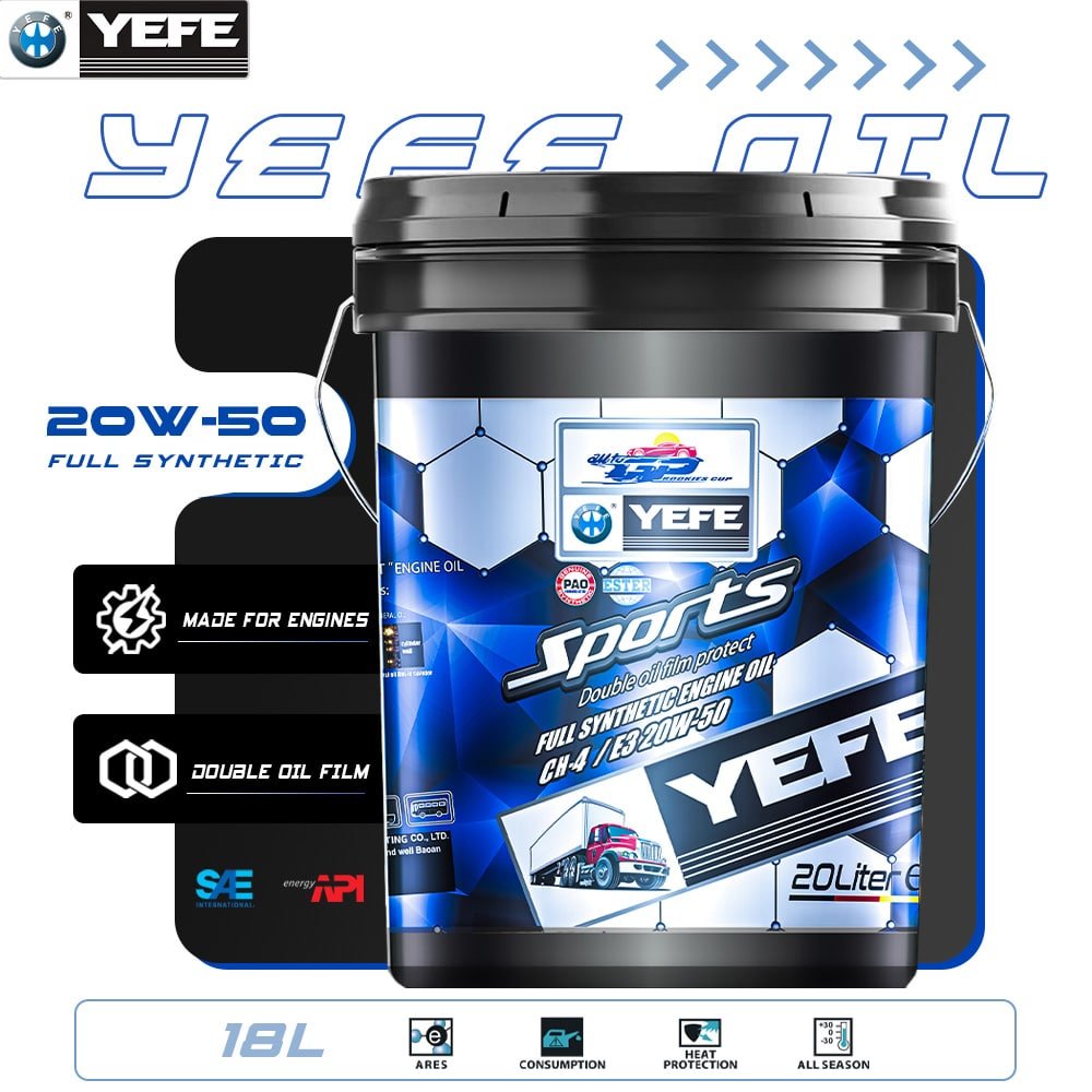 API CH-4 20W-50 Heavy Duty Diesel Engine Oil