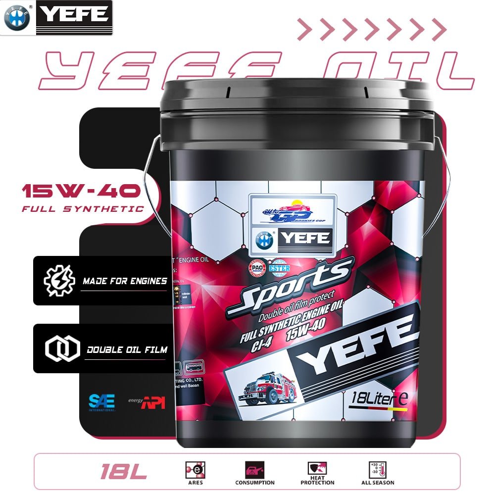 API CH-4 15W-40 Heavy Duty Diesel Engine Oil