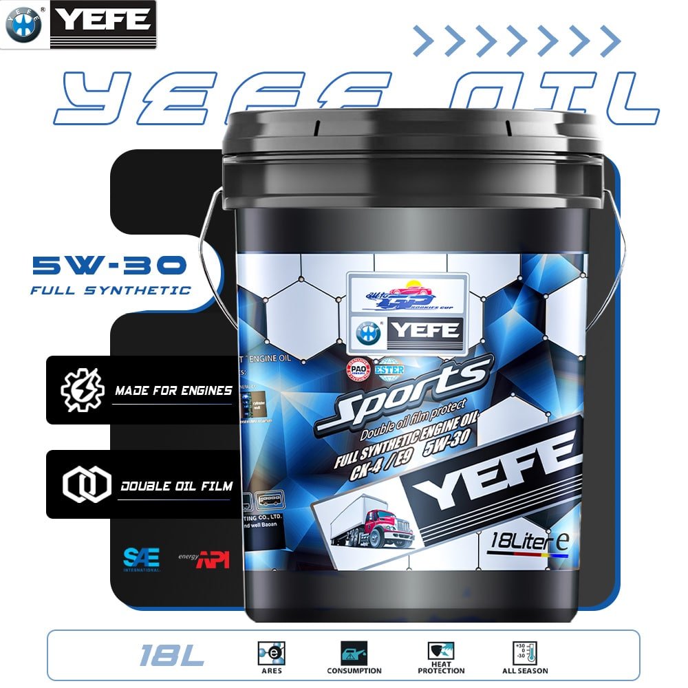 Fully Synthetic API CK-4 5W-30 Heavy Duty Diesel Engine Oil