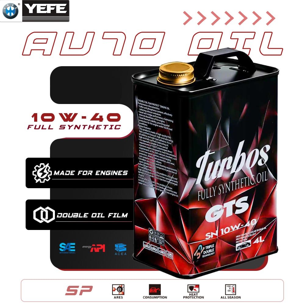 Semi Synthetic API SP 10W-40 Engine Oil