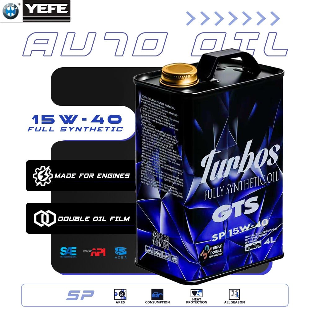 Semi Synthetic API SP 15W-40 Engine Oil