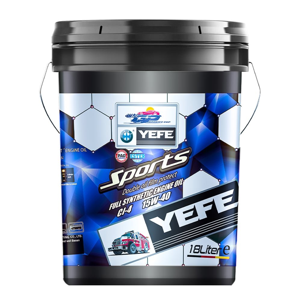 Synthetic API CI-4 15W-40 Heavy Duty Diesel Engine Oil