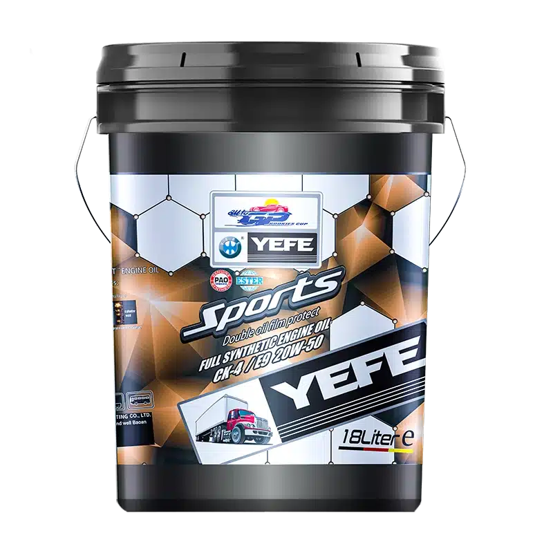 Heavy duty diesel engine oil for trucks and commercial fleets – YEFE lubricant manufacturer