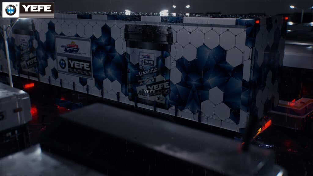18L large pail of YEFE heavy-duty diesel engine oil beside long haul highway truck, CK-4 grade commercial vehicle lubricant for fleets, mine and agricultural machinery, full container bulk export, private label OEM packaging available, meets global automotive fluid quality standards FMVSS 116 ISO 4925