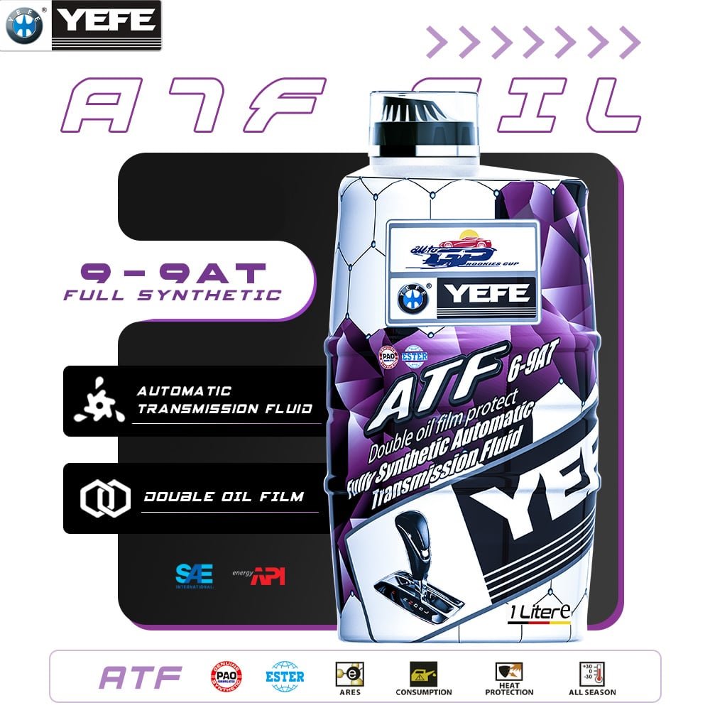 YEFE Atexio +4 – Full Synthetic Automatic Transmission Fluid