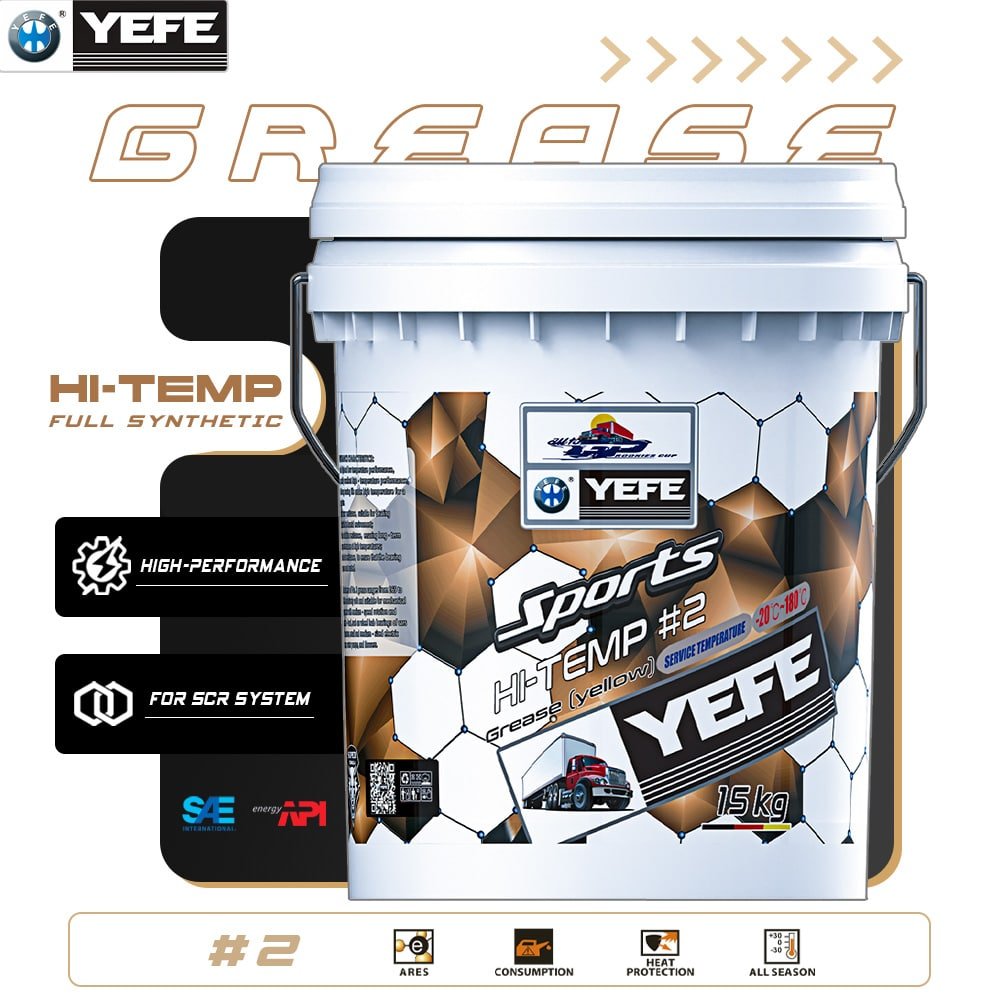 YEFE Comdax EP 0.5 – Lithium Complex Semi-Fluid Grease