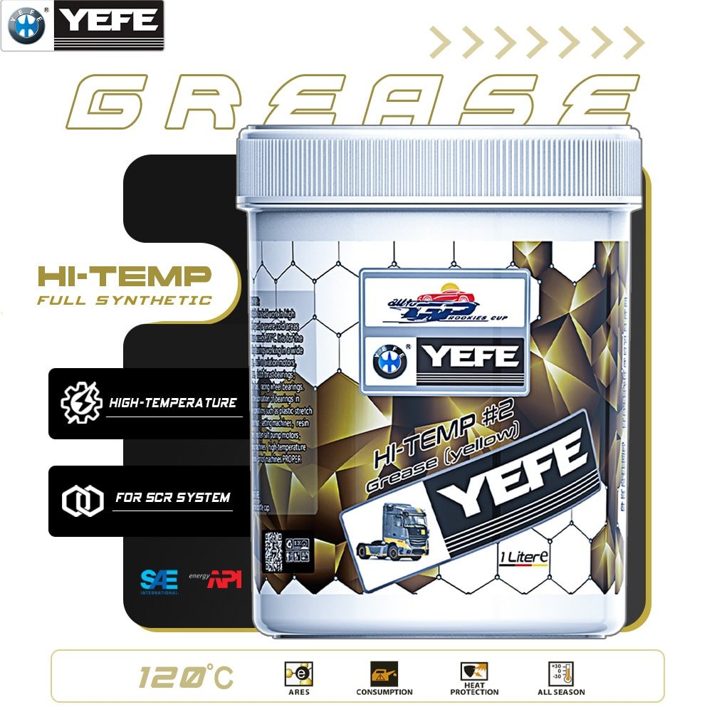 YEFE Comdax HD-B 2 – Heavy-Duty Lithium Complex Grease
