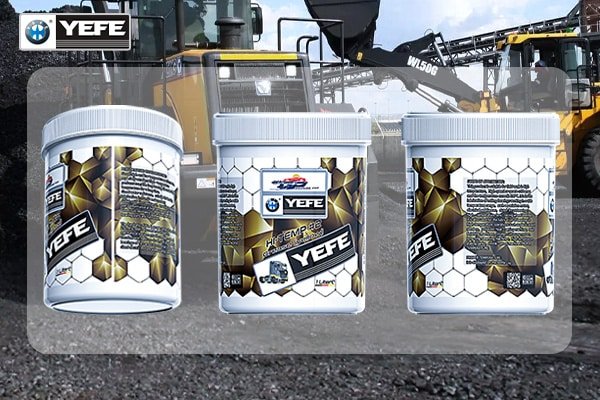 Private label lubricating grease products from YEFE for industrial and heavy-duty applications