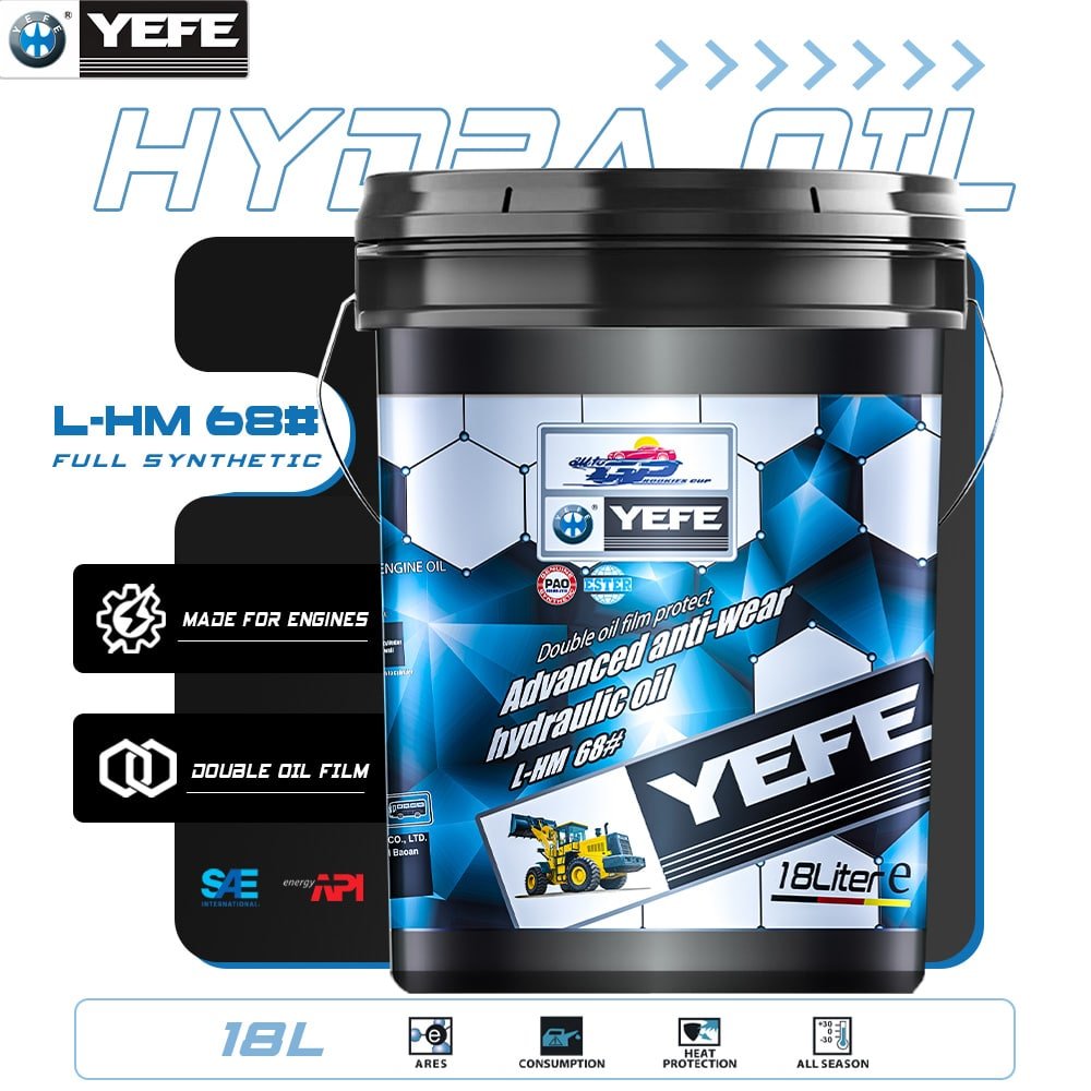 YEFE Hydra AW FG 68 – Food Grade Anti-Wear Hydraulic Oil NSF H1