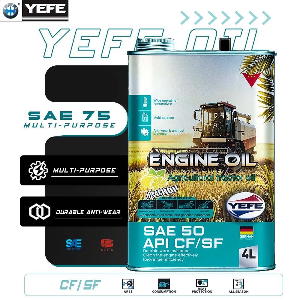 Full Synthetic Universal Tractor Transmission & Hydraulic Oil 75W (UTTO FS) for Agricultural Equipment