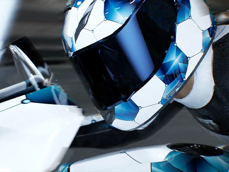 Close-up of a YEFE Sports fully synthetic motorcycle engine oil container